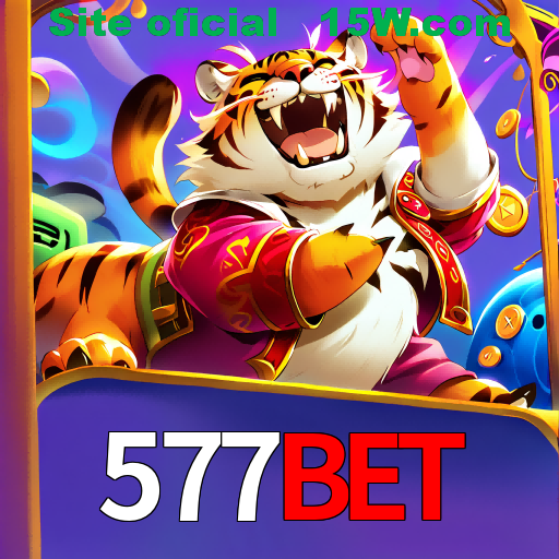 Imagem promocional da 577Bet mostrando a plataforma e suas vantagens